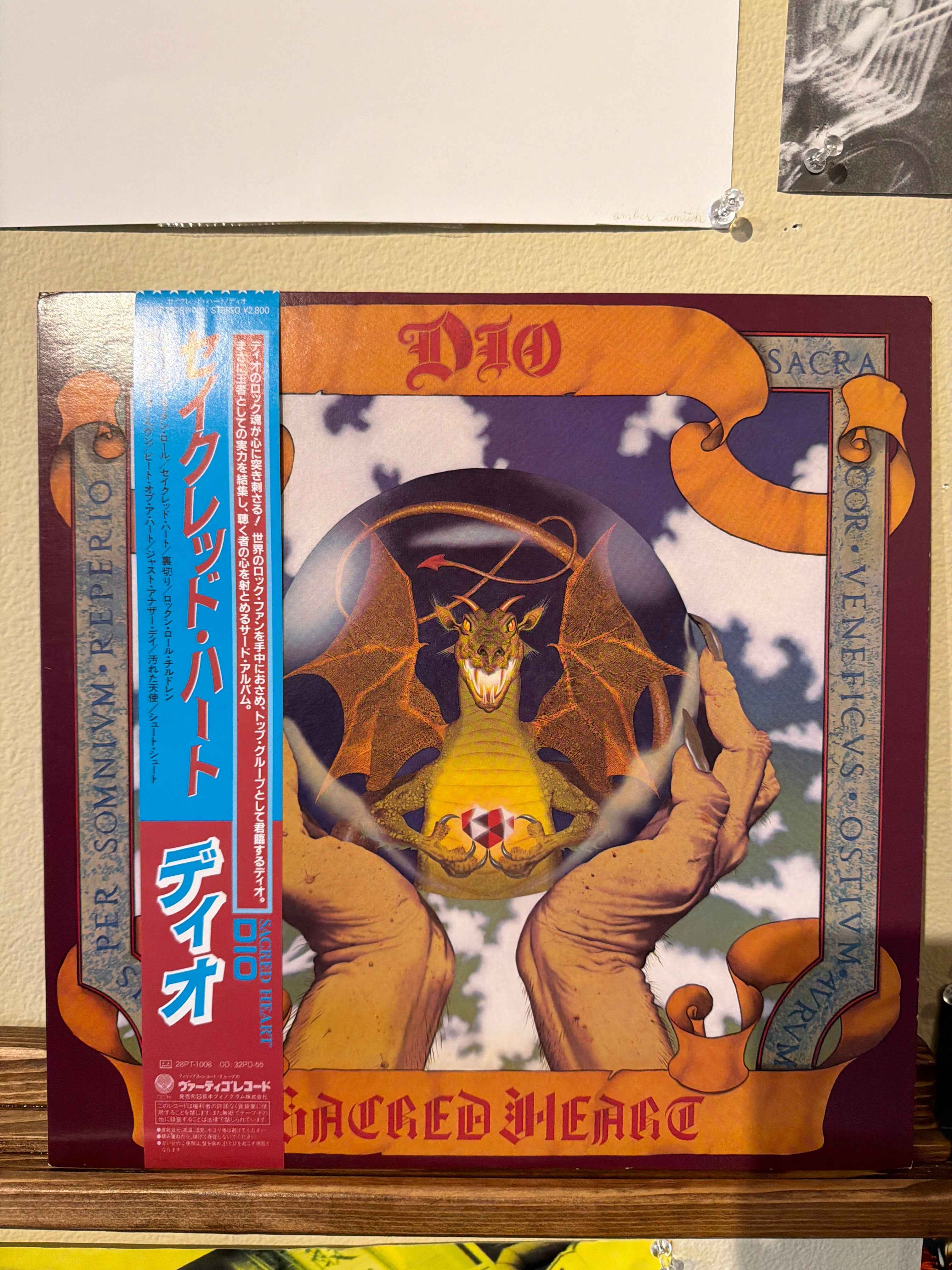 Dio - Sacred Heart (w/ obi and insert)