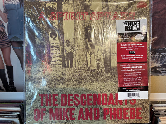 The Descendants Of Mike And Phoebe - A Spirit Speaks (Record Store Day)