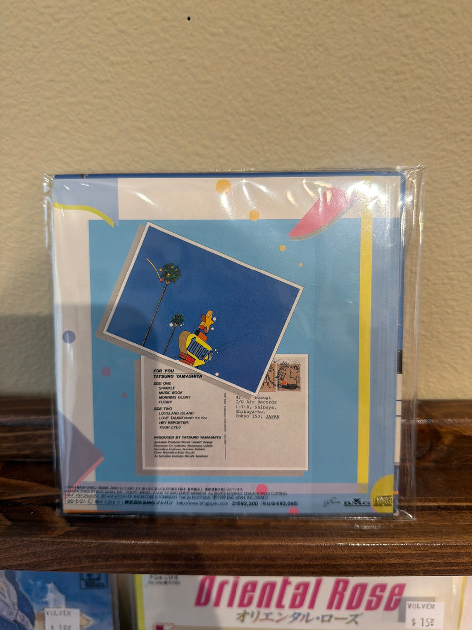 Tatsuro Yamashita - For You (Rare Mini LP cd)