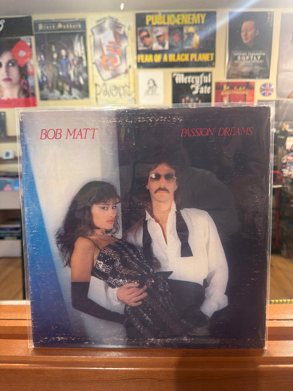 Bob Matt - Passion Dreams (Private New Wave CT Vinyl LP)