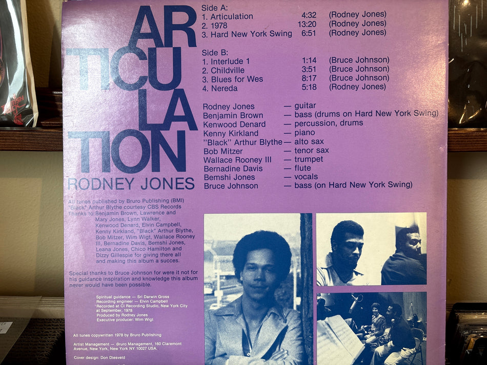 Rodney Jones - Articulation
