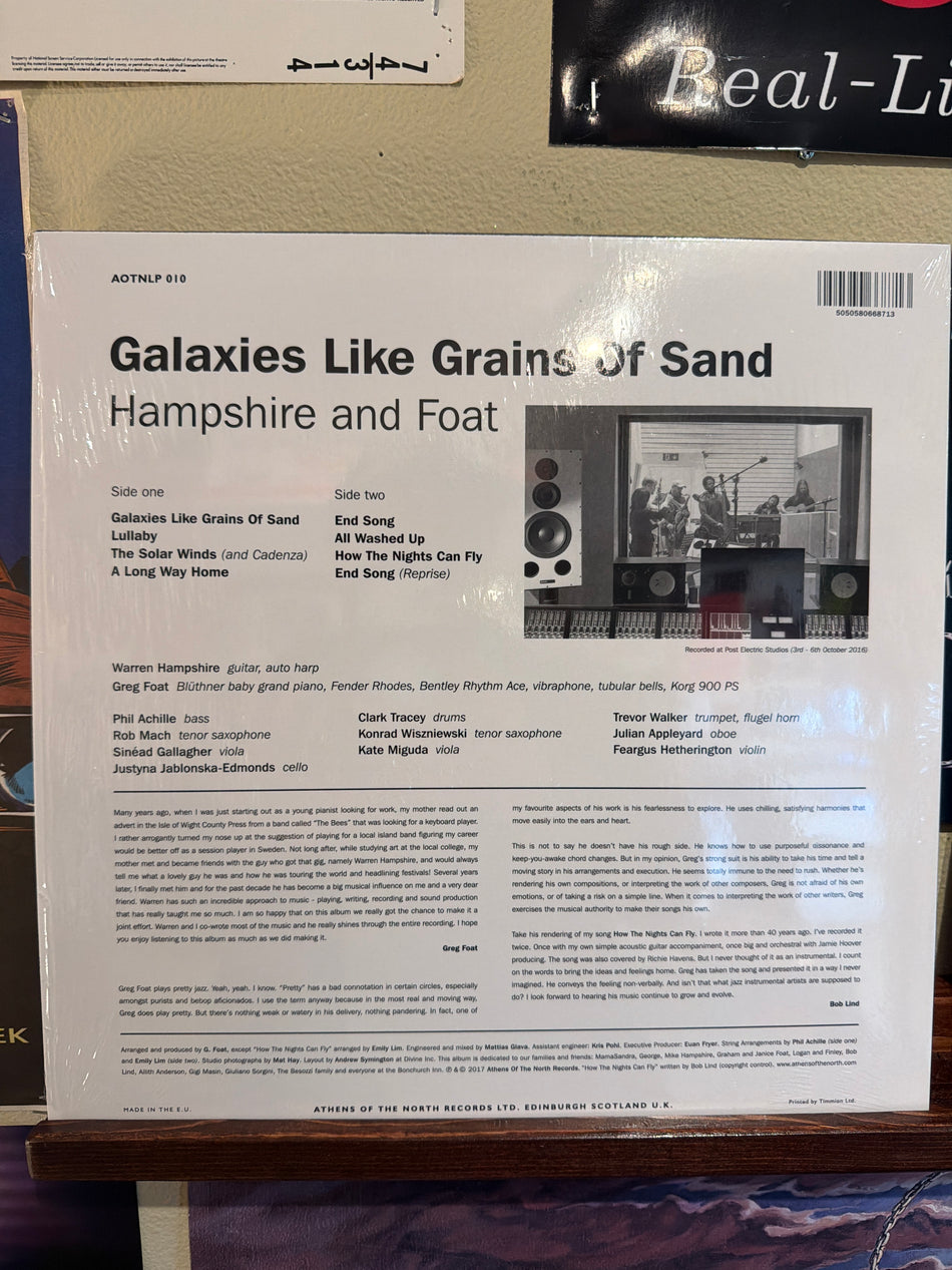 Warren Hampshire/Greg Foat - Galaxies Like Grains of Sand