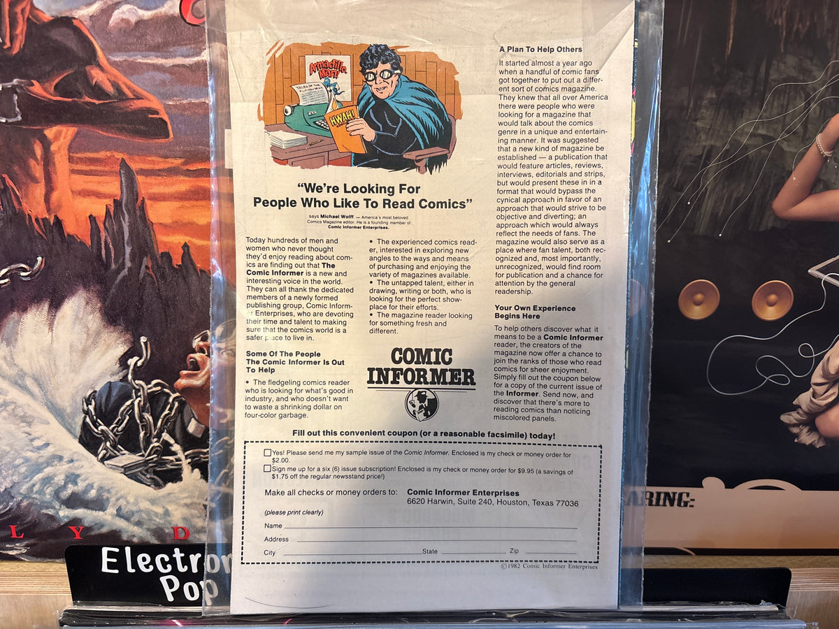 Warp #1 First Comics - Volver Records