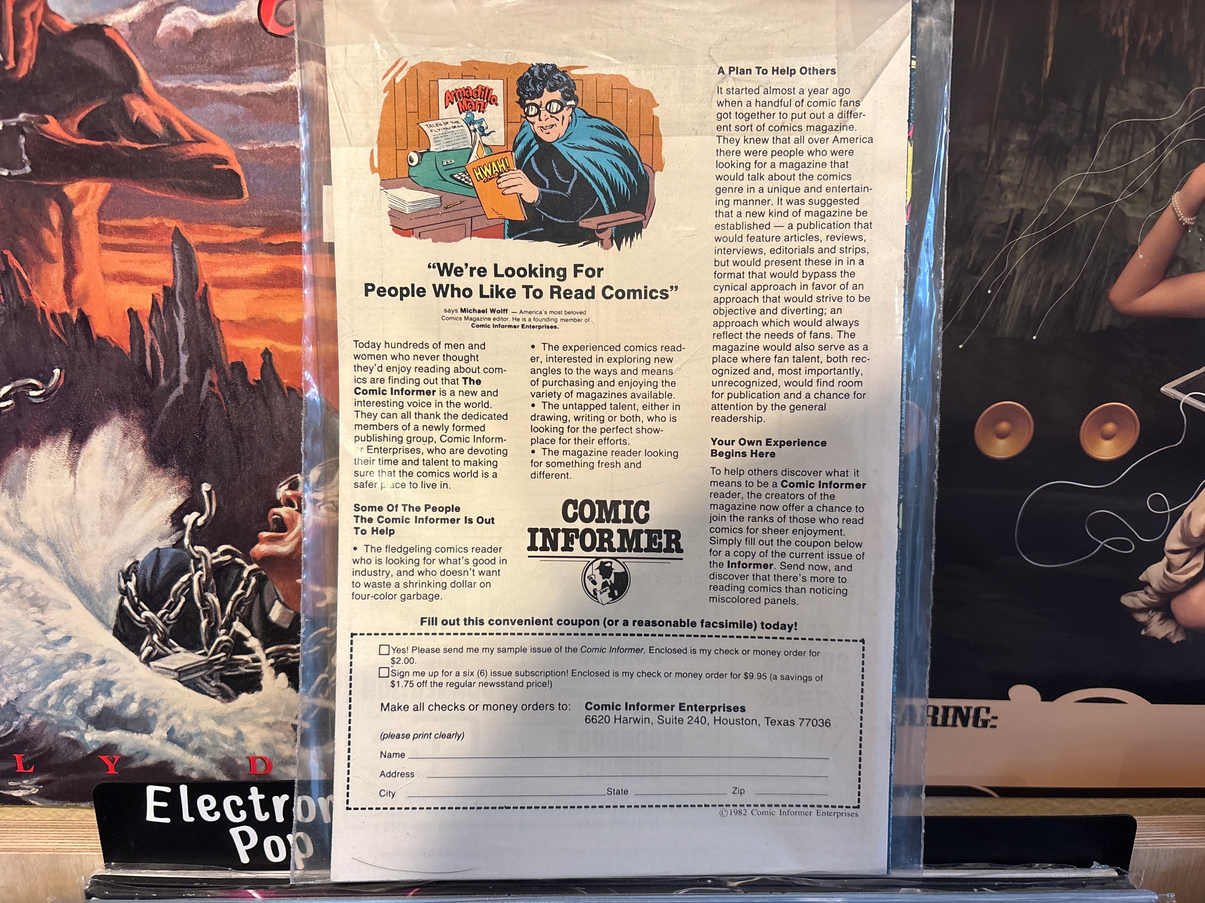 Warp #1 First Comics - Volver Records