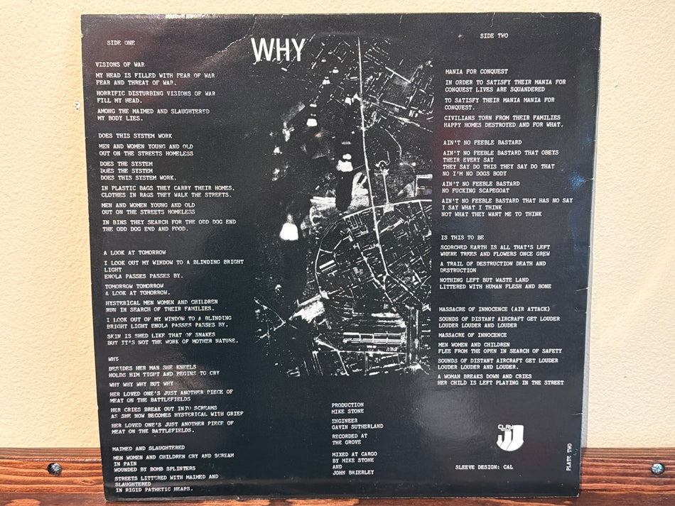 WHY - Discharge (red)