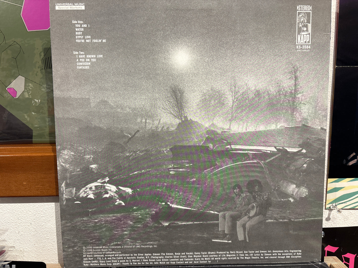 Silver Apples - Contact (Signed)