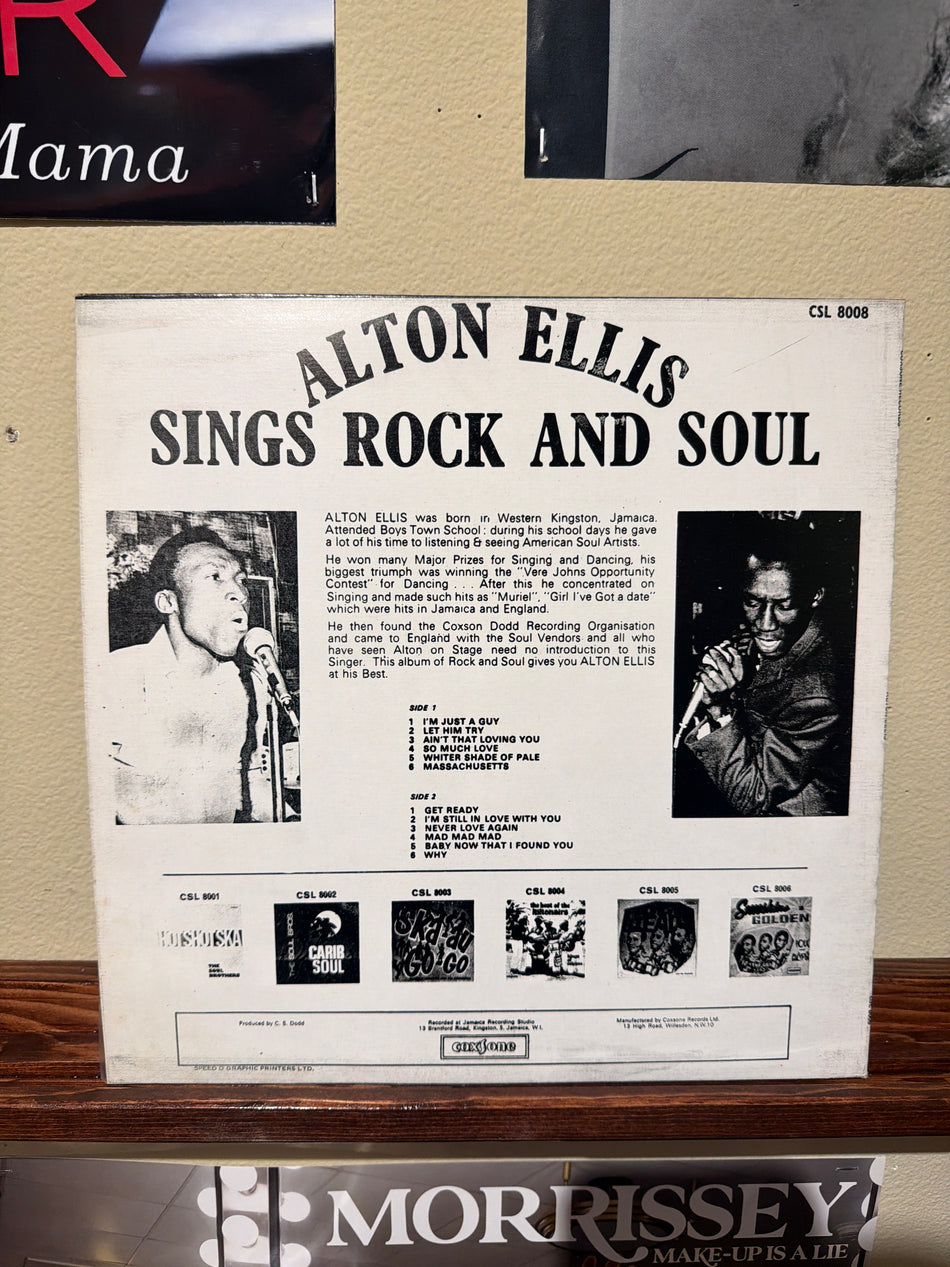 Alton Ellis - Sings Rock and Soul
