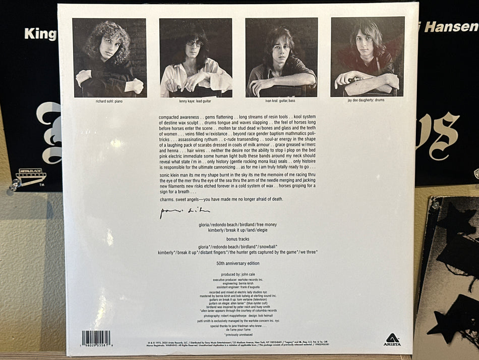Patti Smith - Horses 50th Anniversary - Volver Records