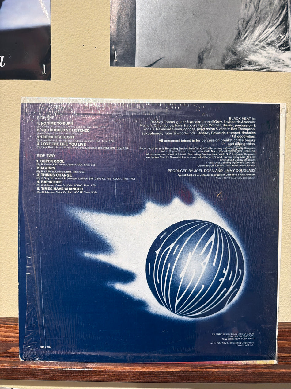 Black Heat - No Time To Burn (In Shrink)