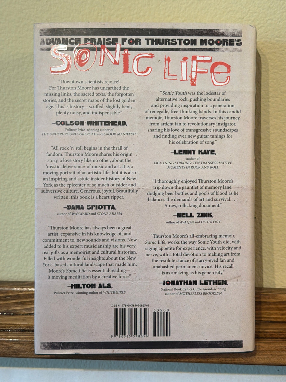 Sonic Life: A Memoir - Thurston Moore
