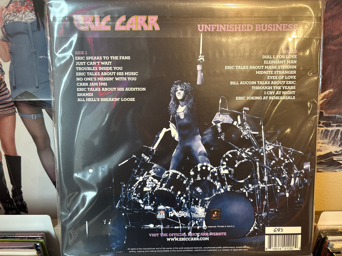 Eric Carr - Unfinished Business (Record Store Day)
