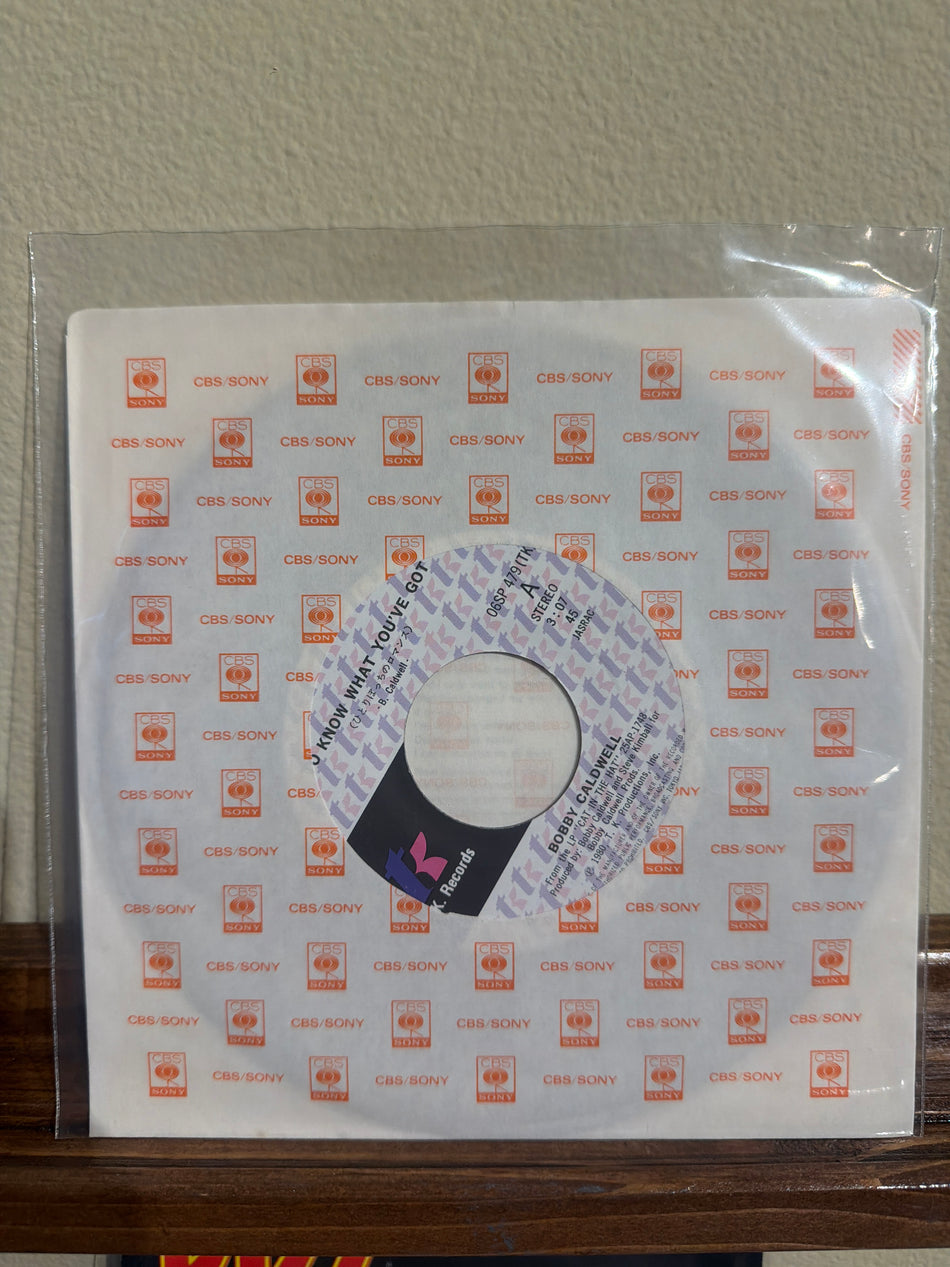 Bobby Caldwell - To Know What You’ve Got 7” 45 JP