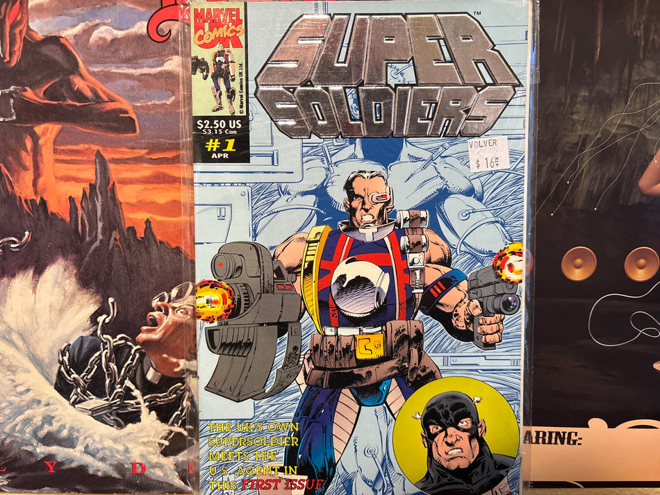 Super Soldiers #1 1992 Embossed Foil Cover