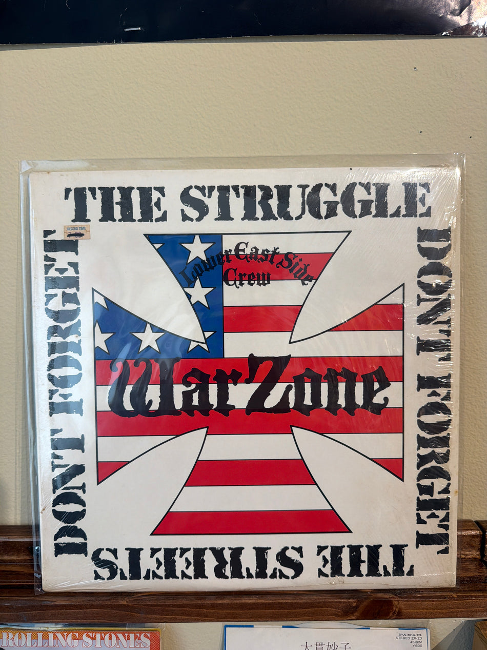 Warzone - Don’t Forget The Struggle Don’t Forget The Streets (First press in shrink w/ insert) Vinyl LP