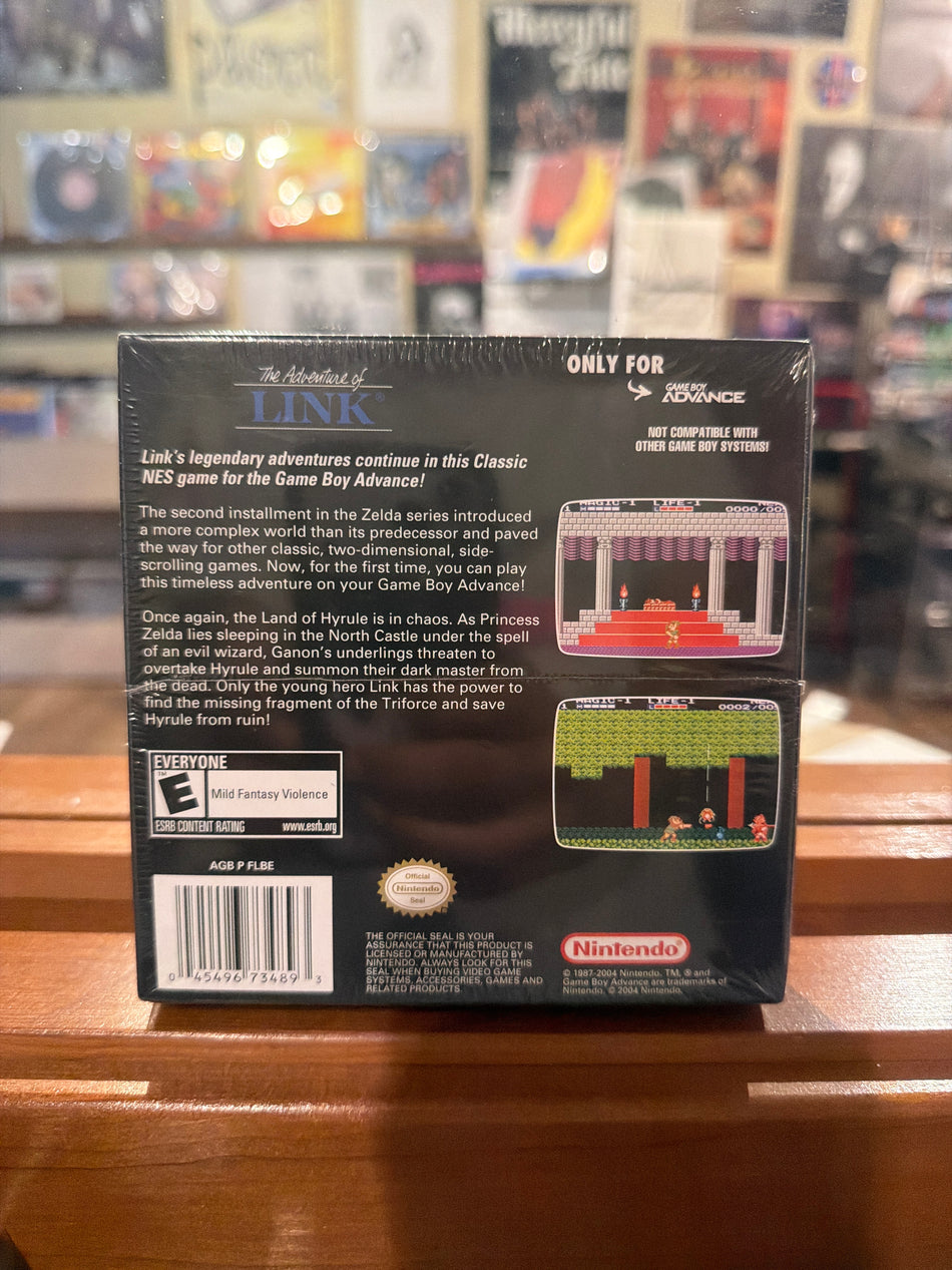 Zelda II : The Adventure of Link (GBA) Factory SEALED