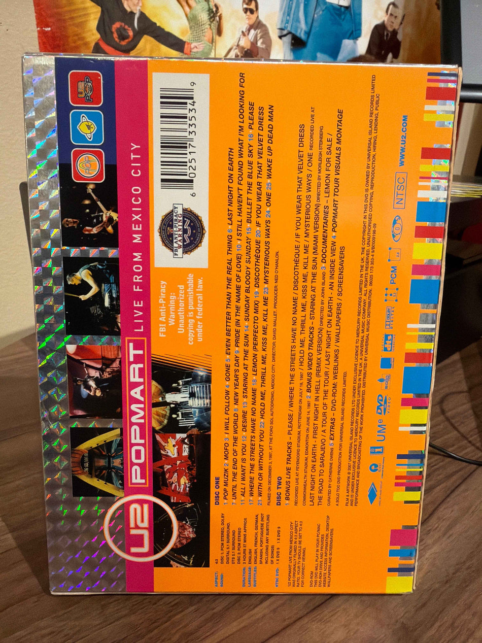 U2 Popmart Live From Mexico City
