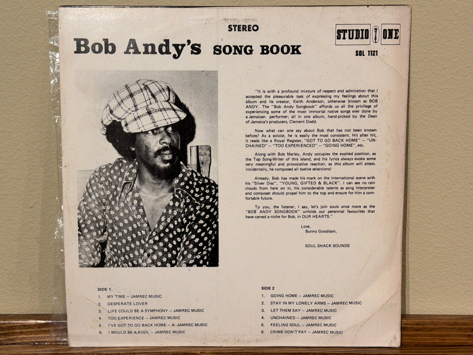 Bob Andy - Bob Andy’s Song Book