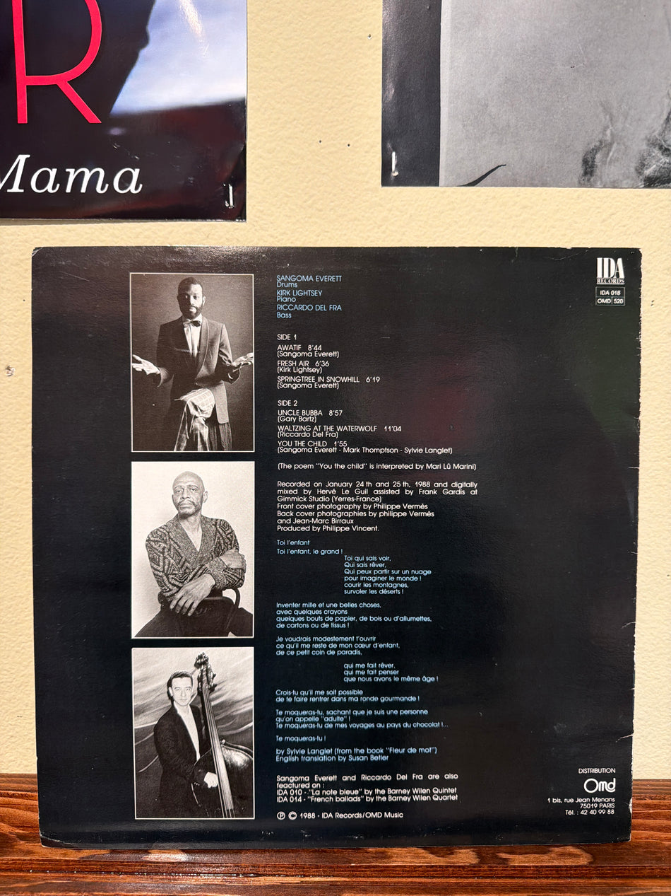 Sangoma Everett / Kirk Lightsey / Riccardo Del Fra – Fresh Air