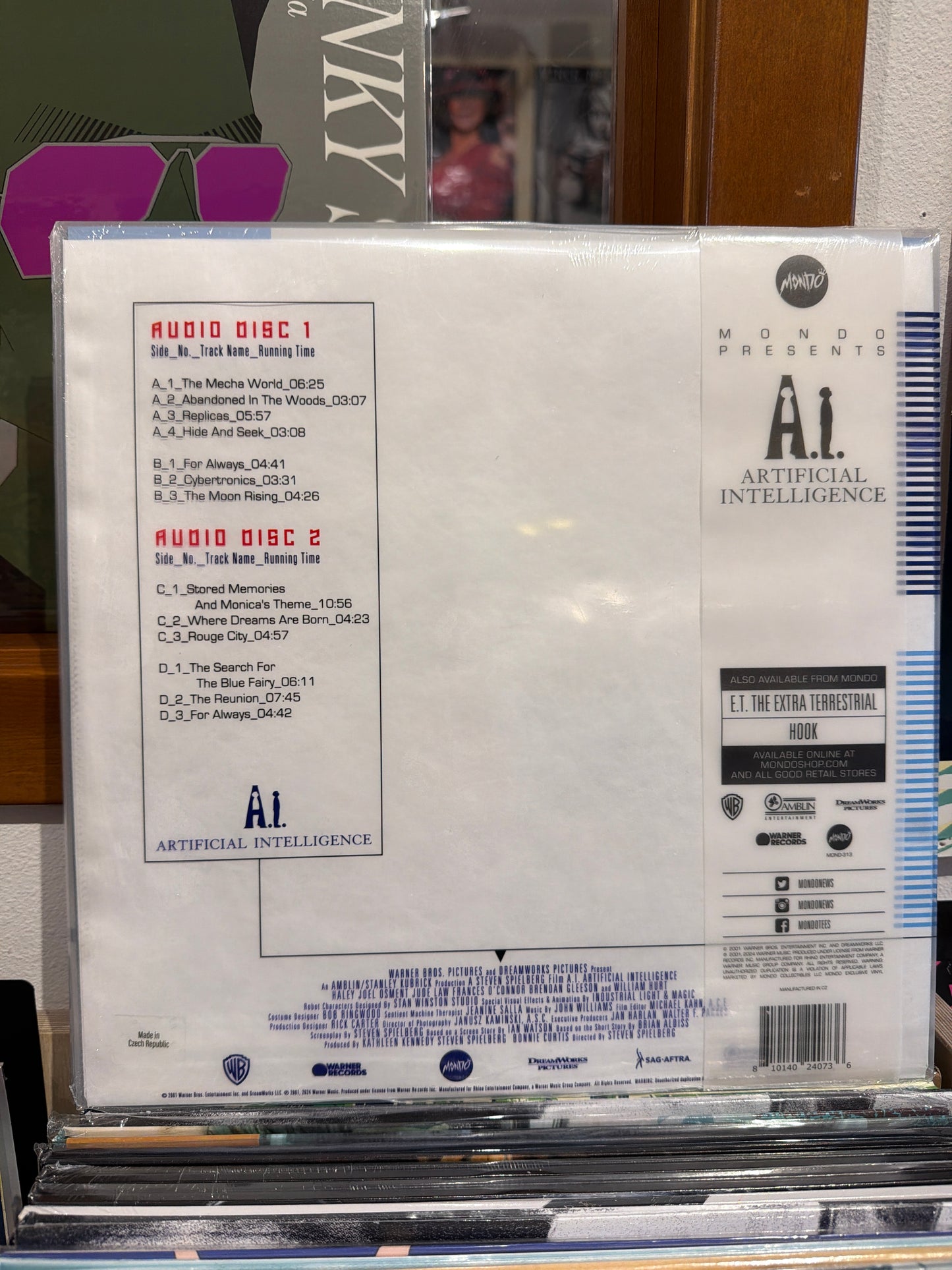 John Williams - Artificial Intelligence (White Vinyl)