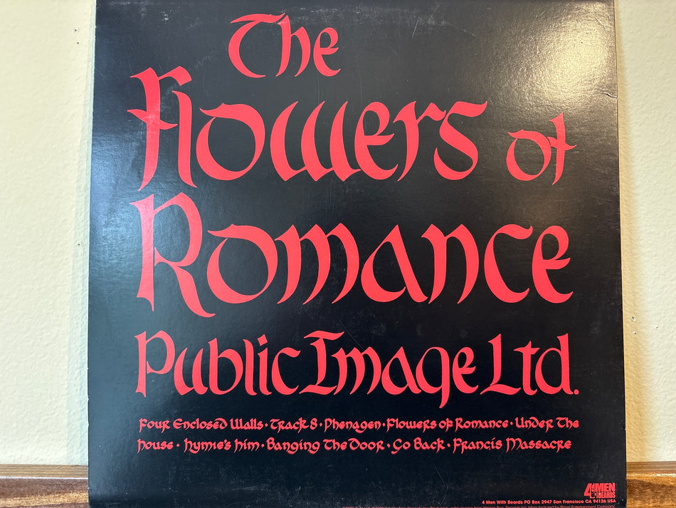 Public Image LTD - The Flowers Of Romance