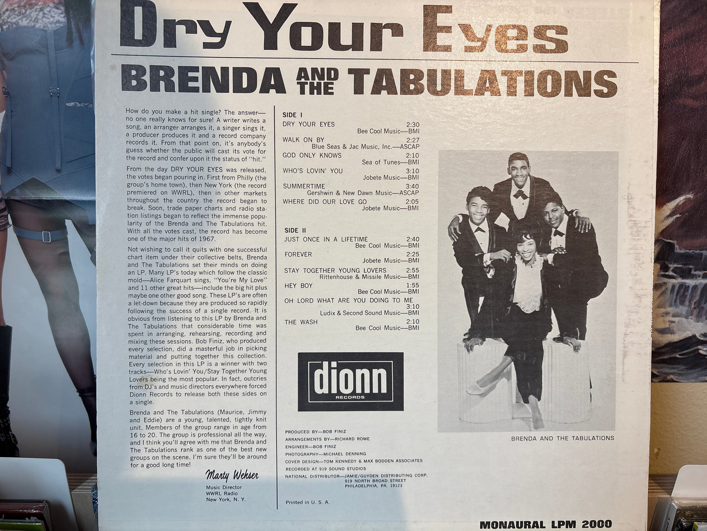 Brenda And The Tabulations - Dry Your Eyes