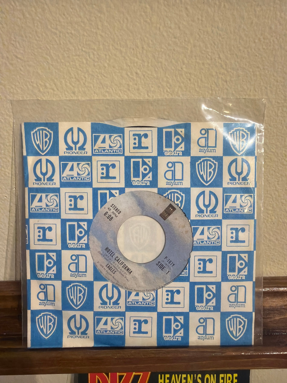 The Eagles - Hotel California 7” 45 JP