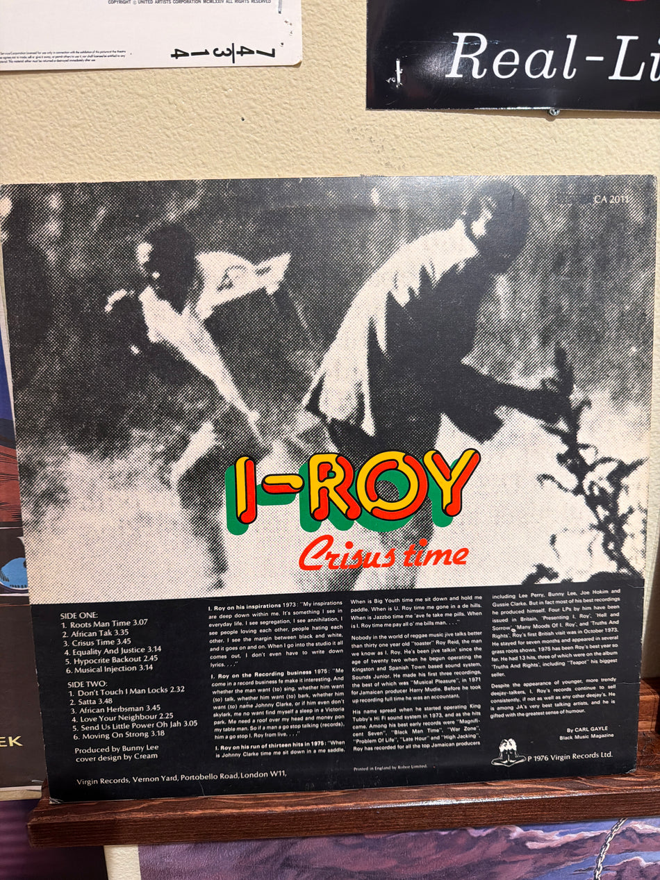 I-Roy - Crisus Time
