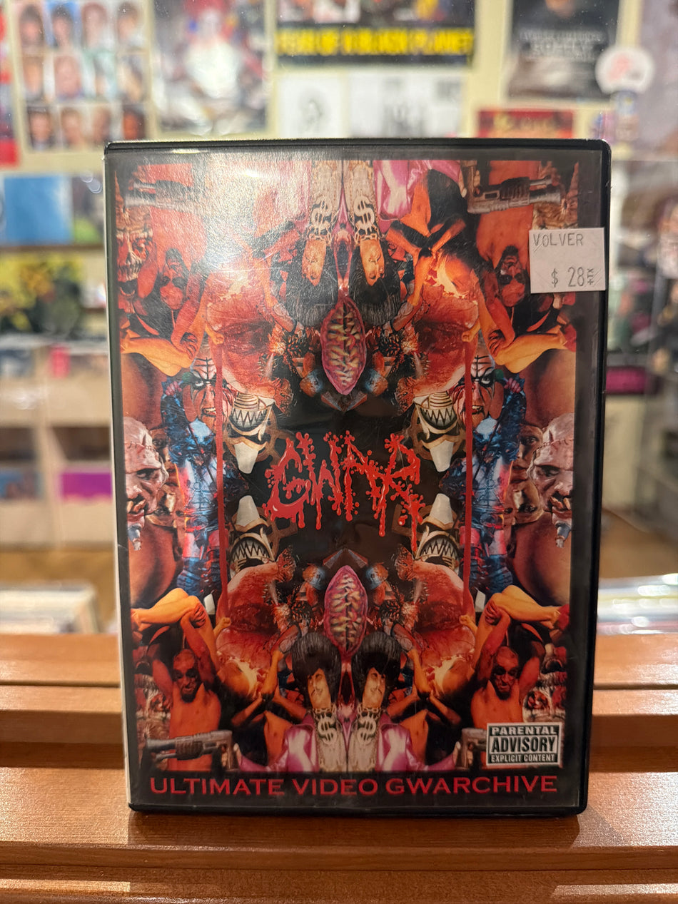 GWAR Ultimate Video Gwarchive (HTF)