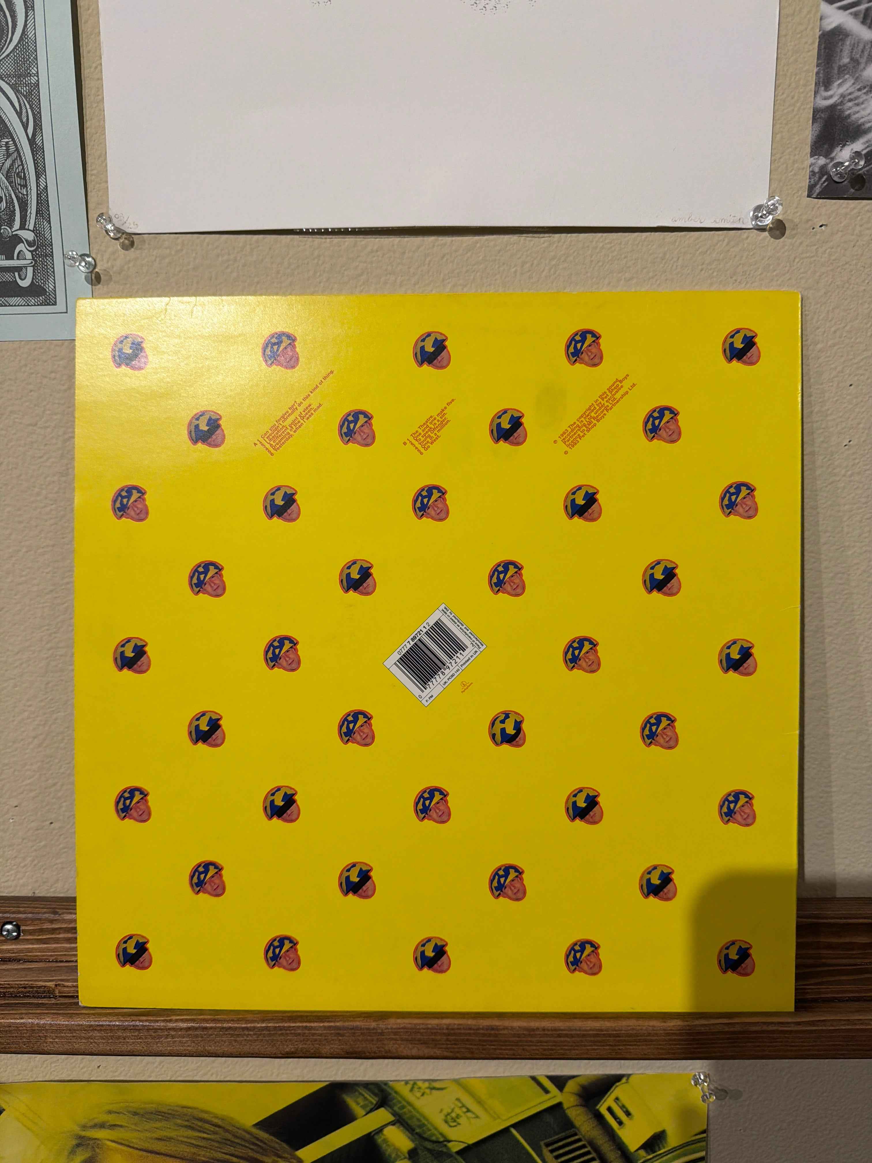 Pet Shop Boys - Very (UK OG w/ inner)