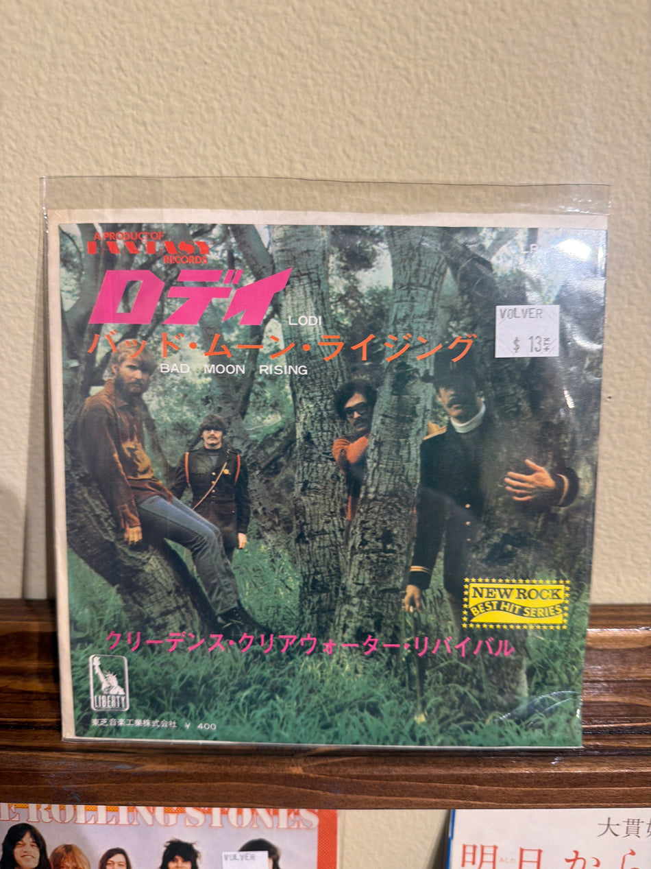 Creedence Clearwater Revival - Lodi/Bad Moon Rising JP 7” 45