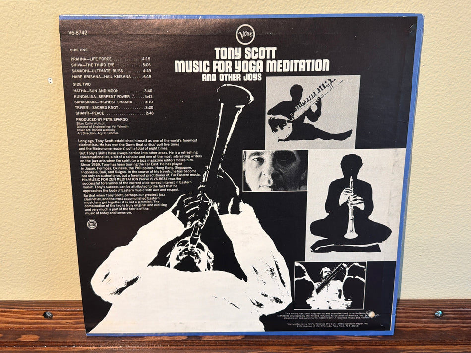 Tony Scott - Music For Yoga Meditation And Other Joys