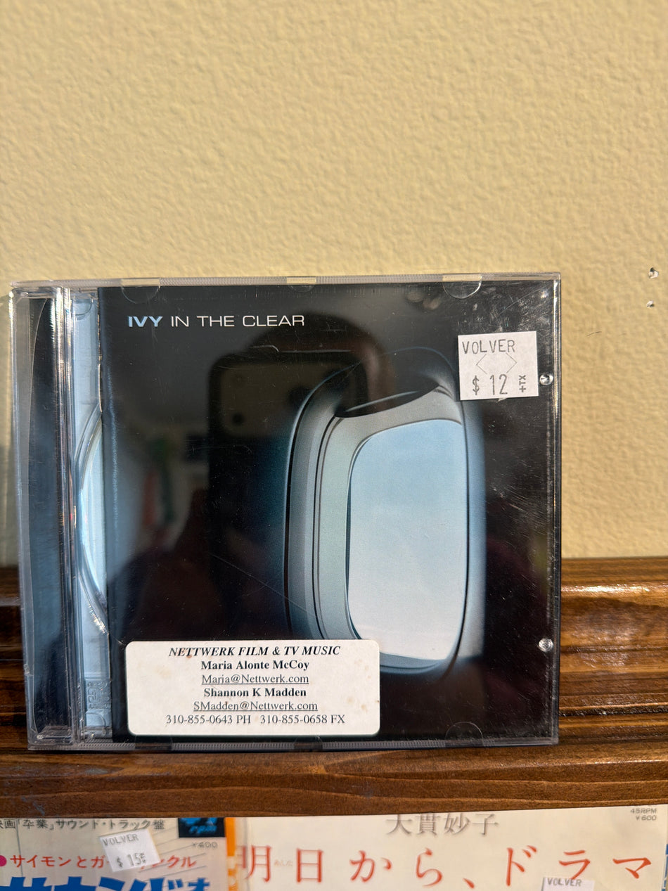 Ivy (Fountains of Wayne mem) - In the Clear (PROMO CD)
