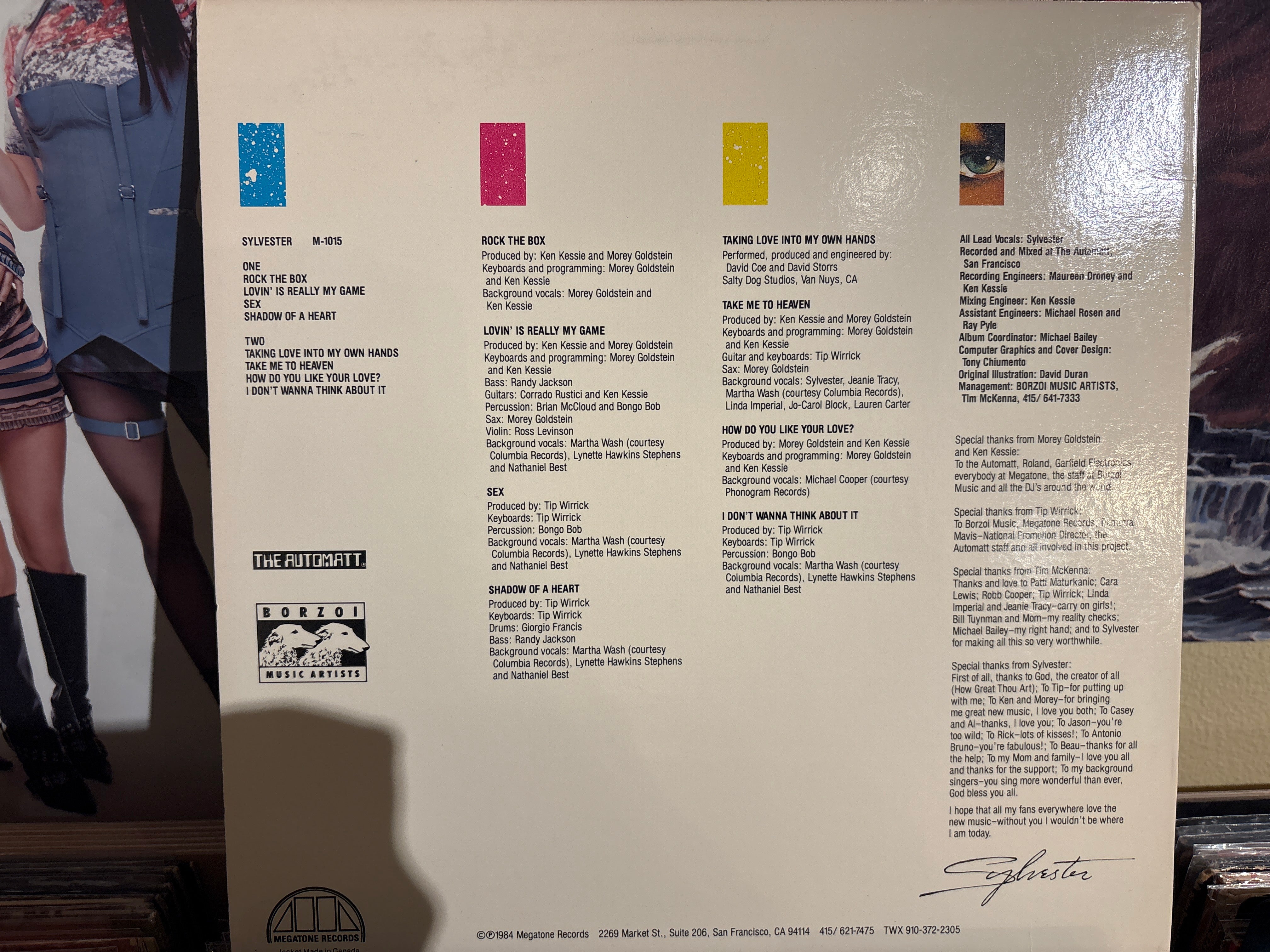 Sylvester - M - 1015 - Volver Records