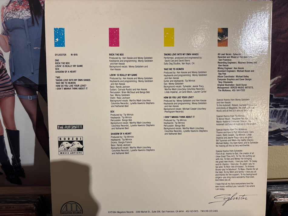 Sylvester - M - 1015 - Volver Records
