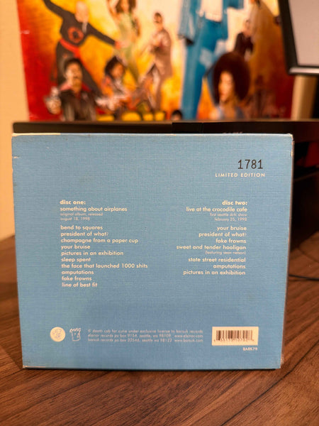 Death Cab for Cutie - Something About Airplanes (Numbered)