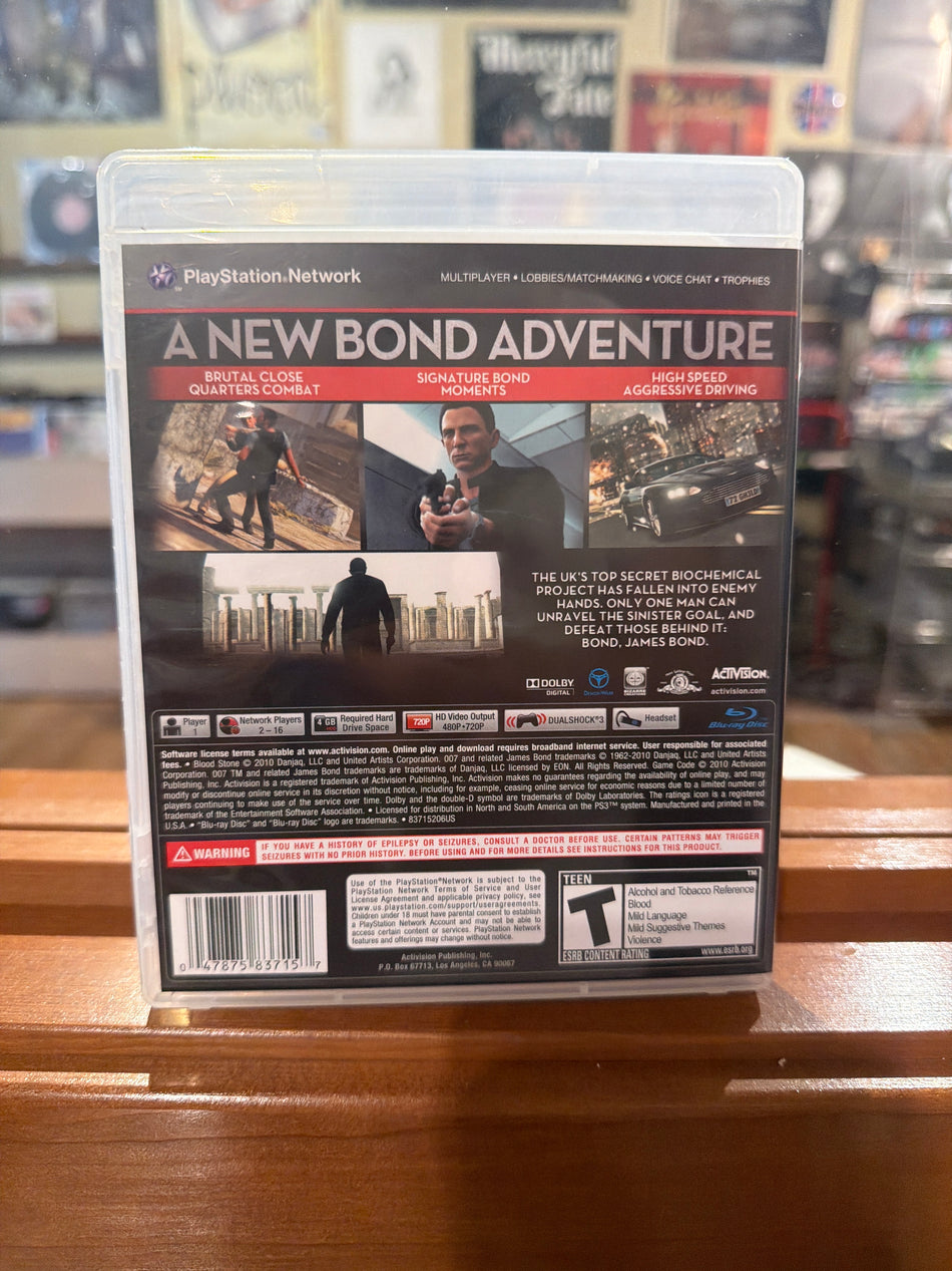 007: Blood Stone (PS3) CIB
