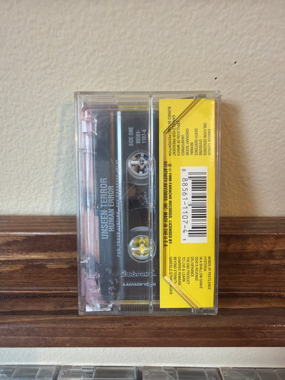 Unseen Terror - Human Error (Cass)