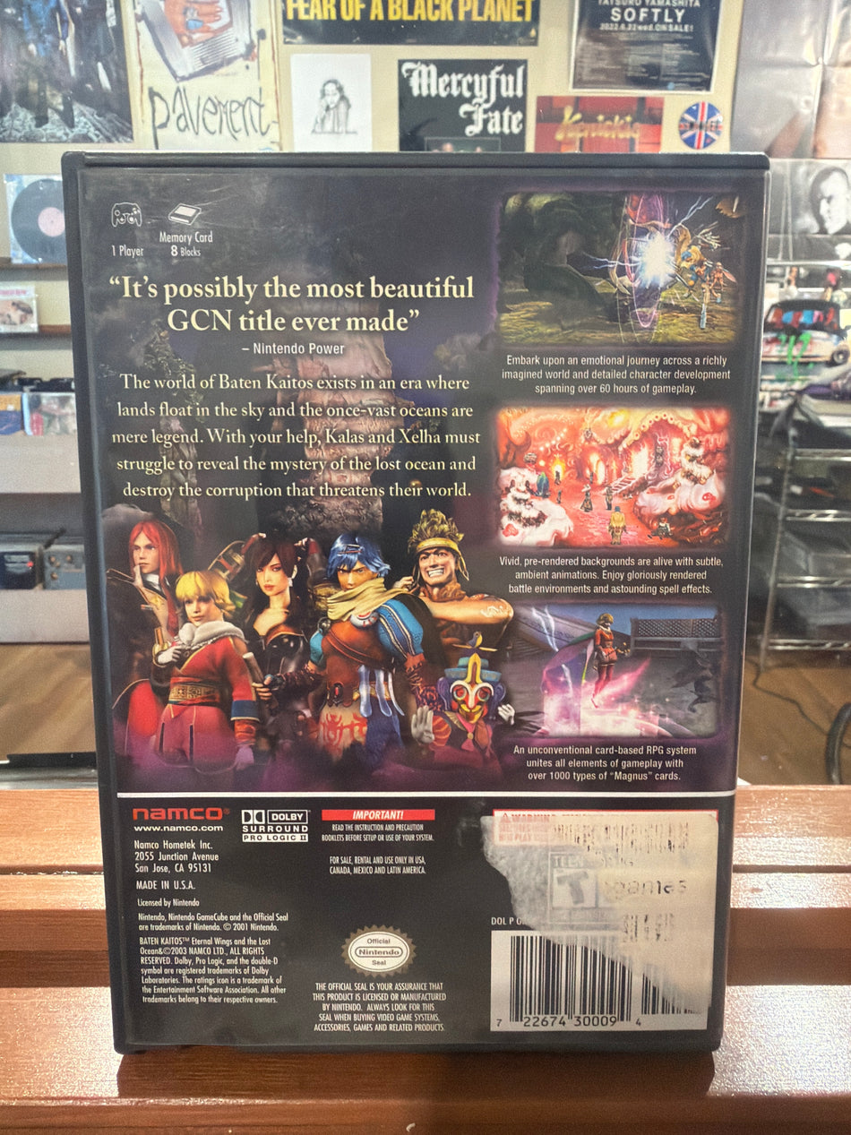 Baten Kaitos: Eternal Wings and the Lost Ocean (Gamecube) CIB
