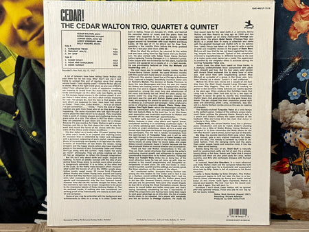 The Cedar Walton Trio - Cedar! - Volver Records