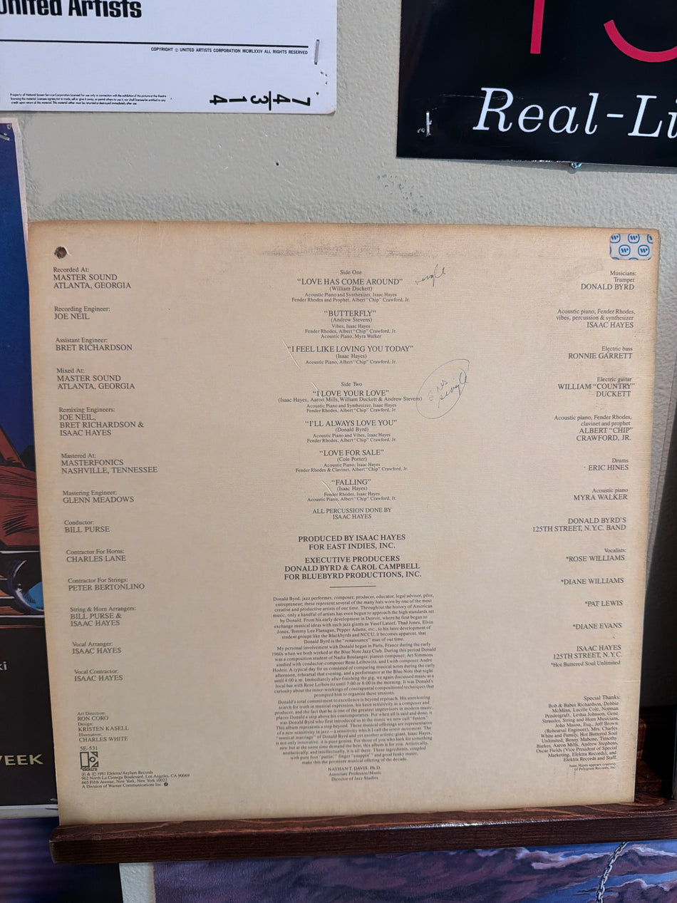 Donald Byrd & 125th St NYC - Love Byrd