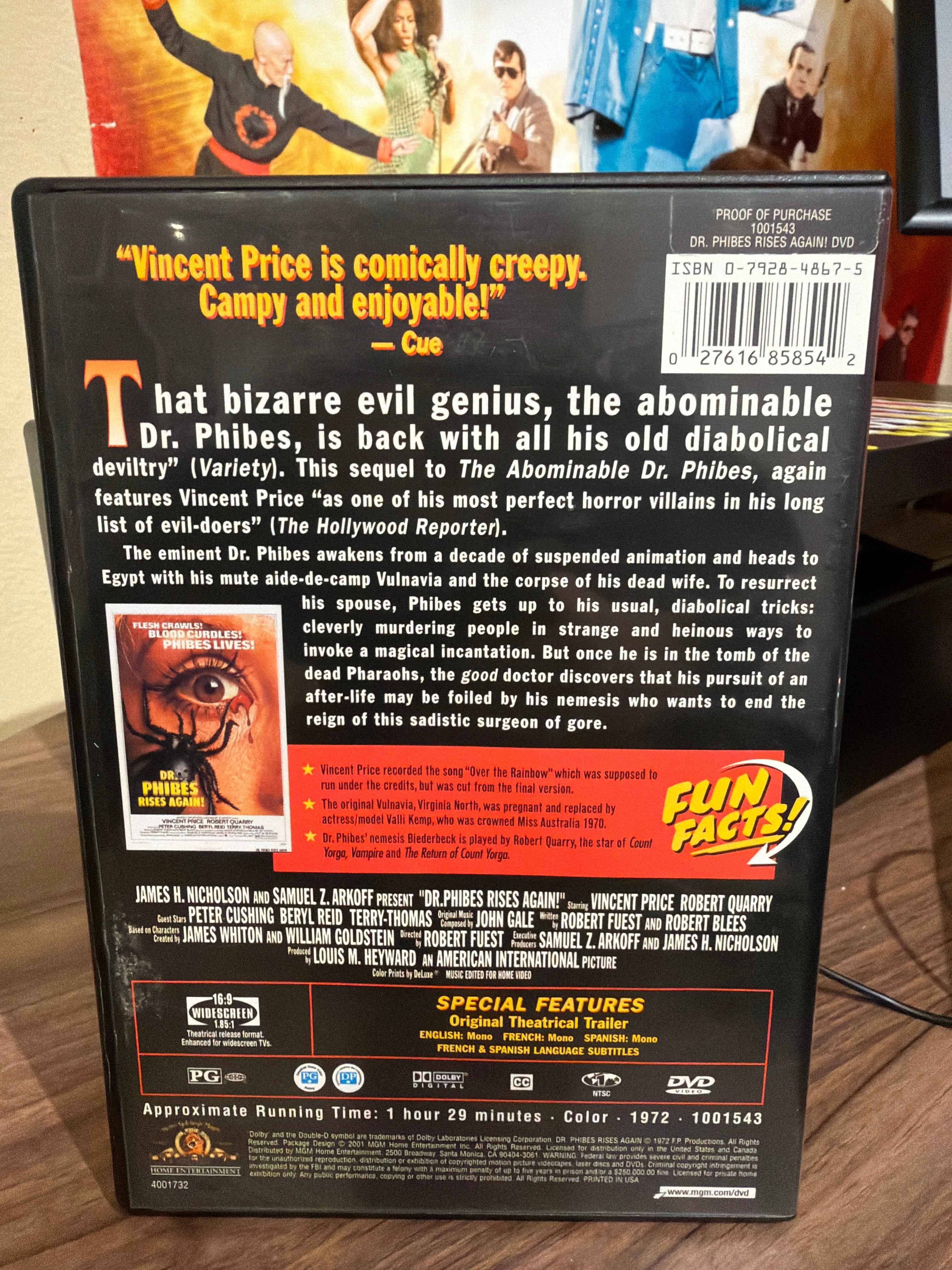 Dr Phibes Rises Again!