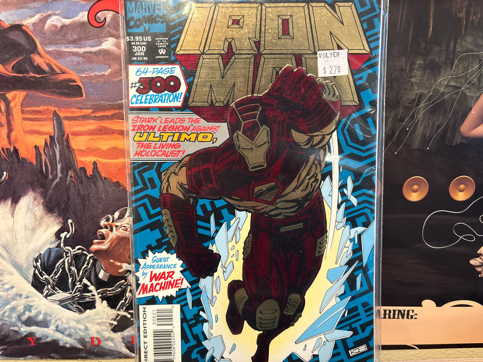 Iron Man #300 Foil Cover Direct Edition