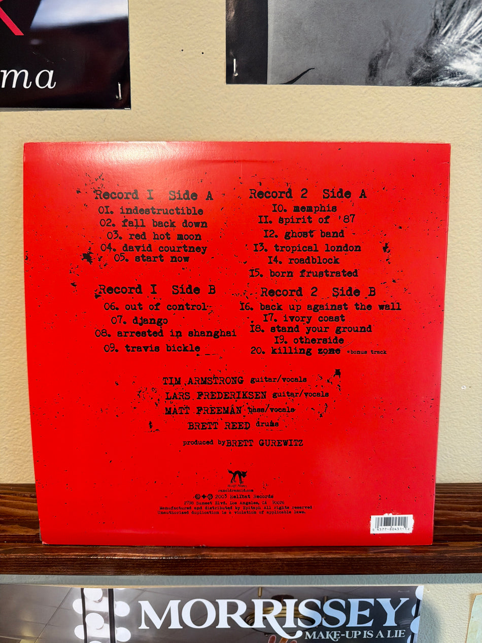 Rancid - Indestructible (Red Vinyl)