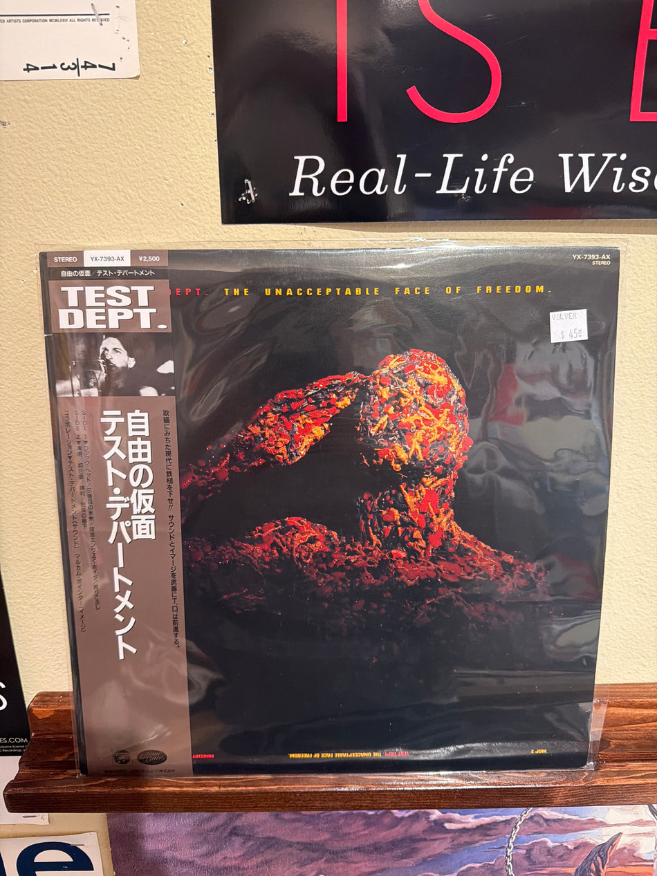 Test Dept. - The Unacceptable Face of Freedom (JP Vinyl LP)