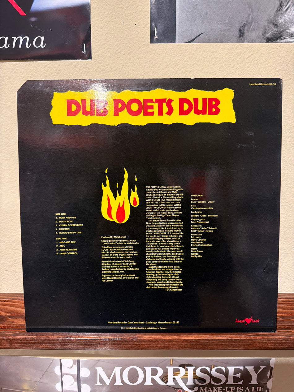 Various (Scientist) - Dub Poets Dub