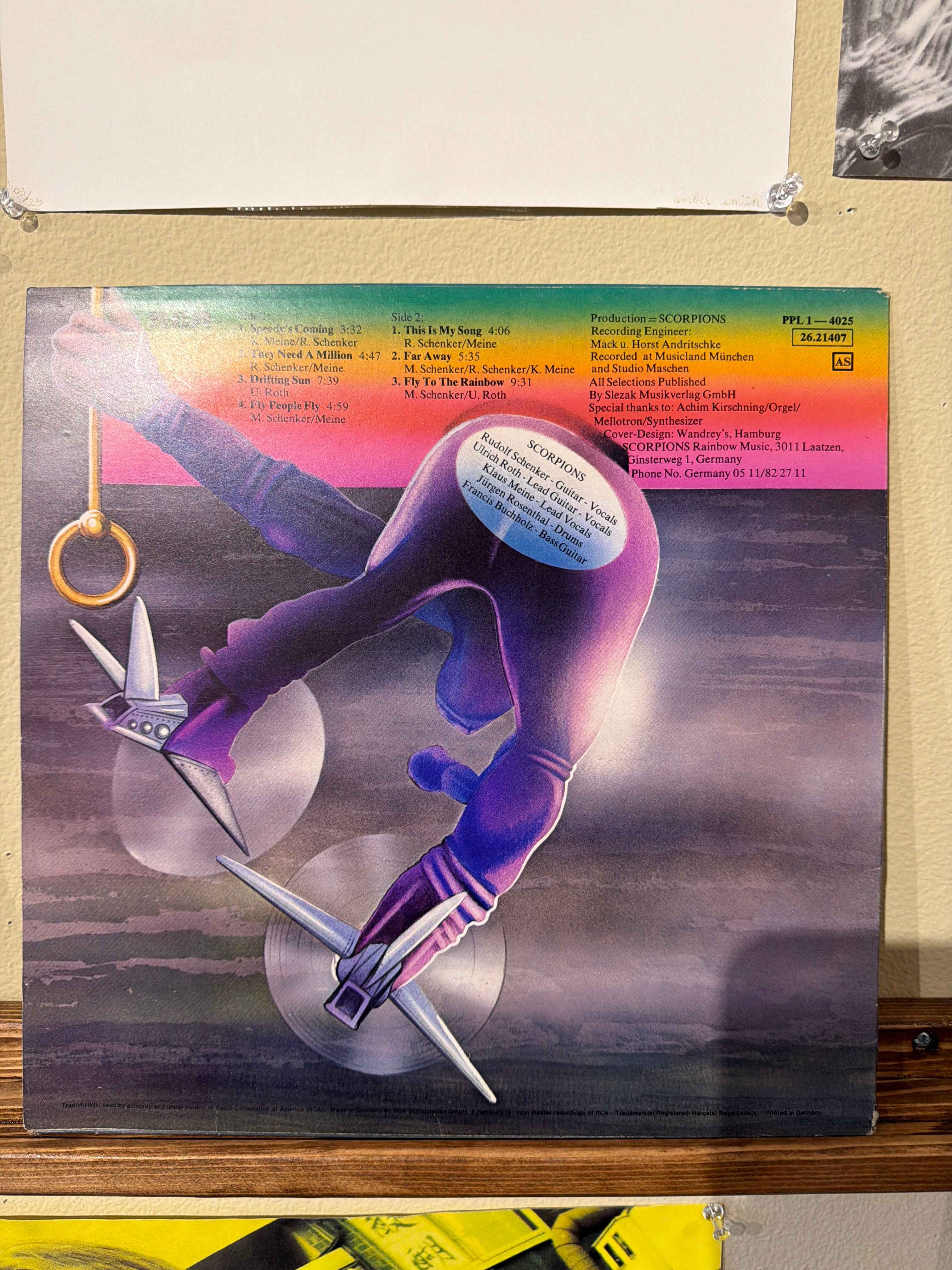 Scorpions - Fly to the Rainbow (German)