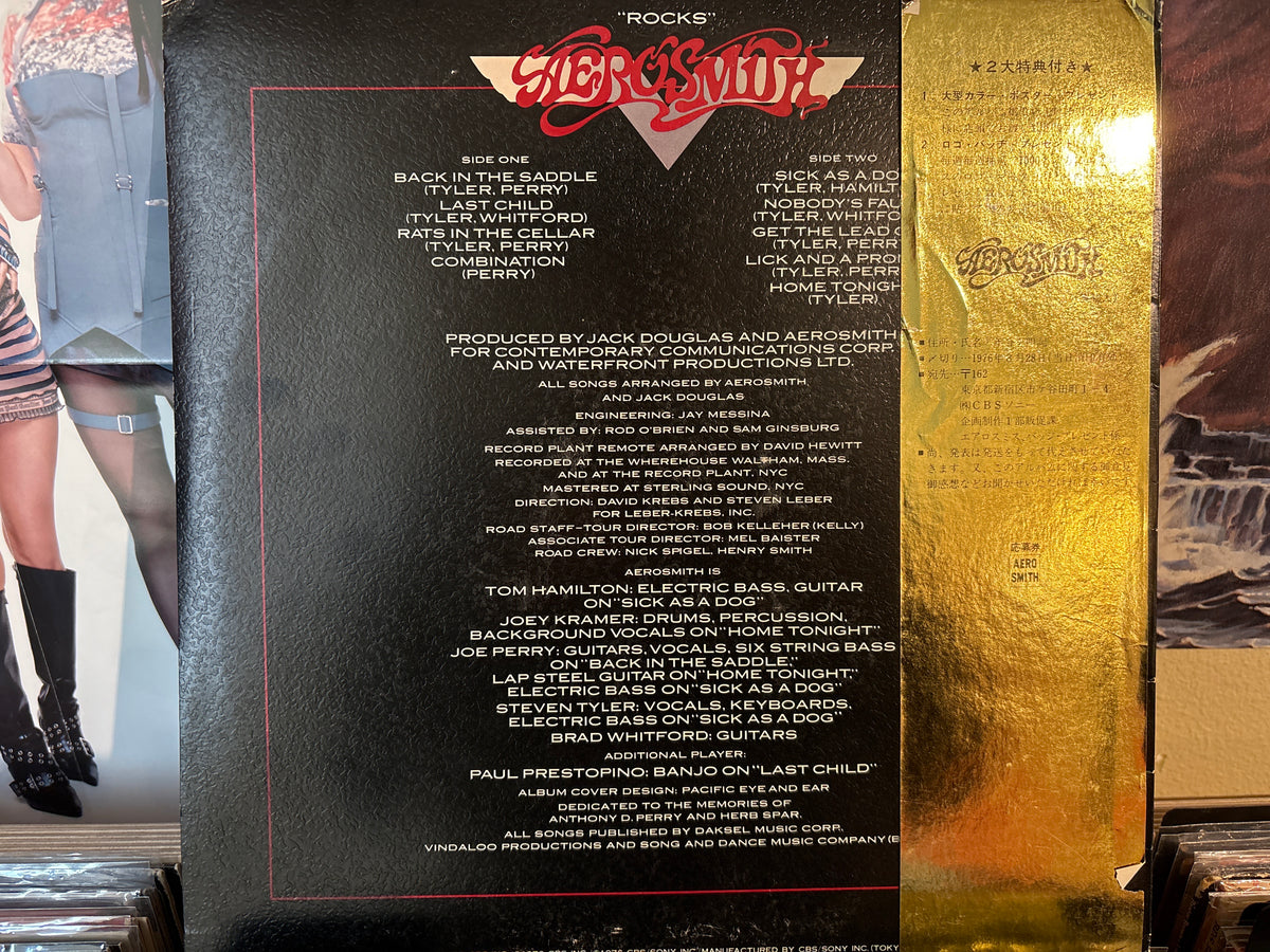 Aerosmith - “Rocks” - Volver Records