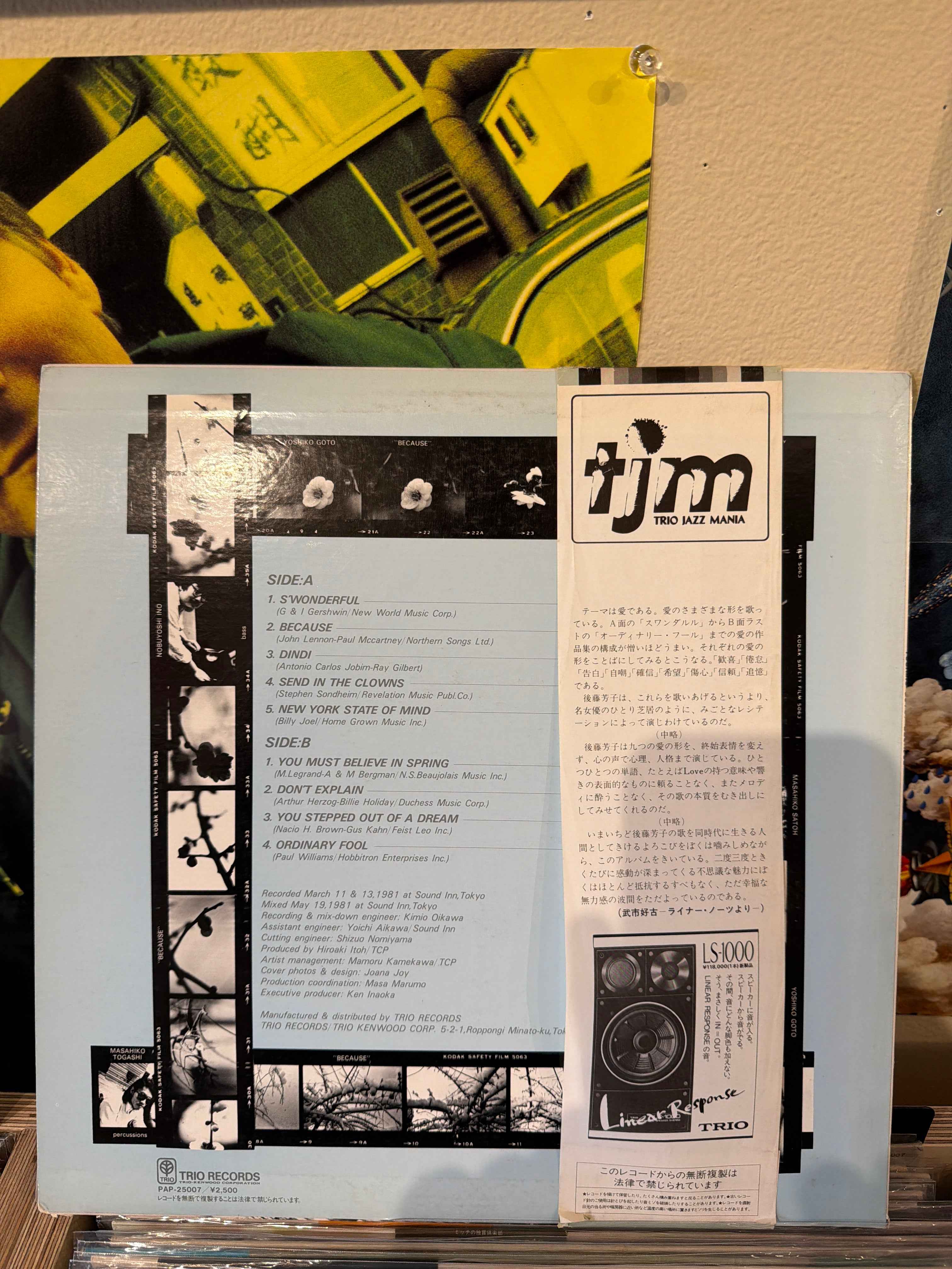 Yoshiko Goto - Because