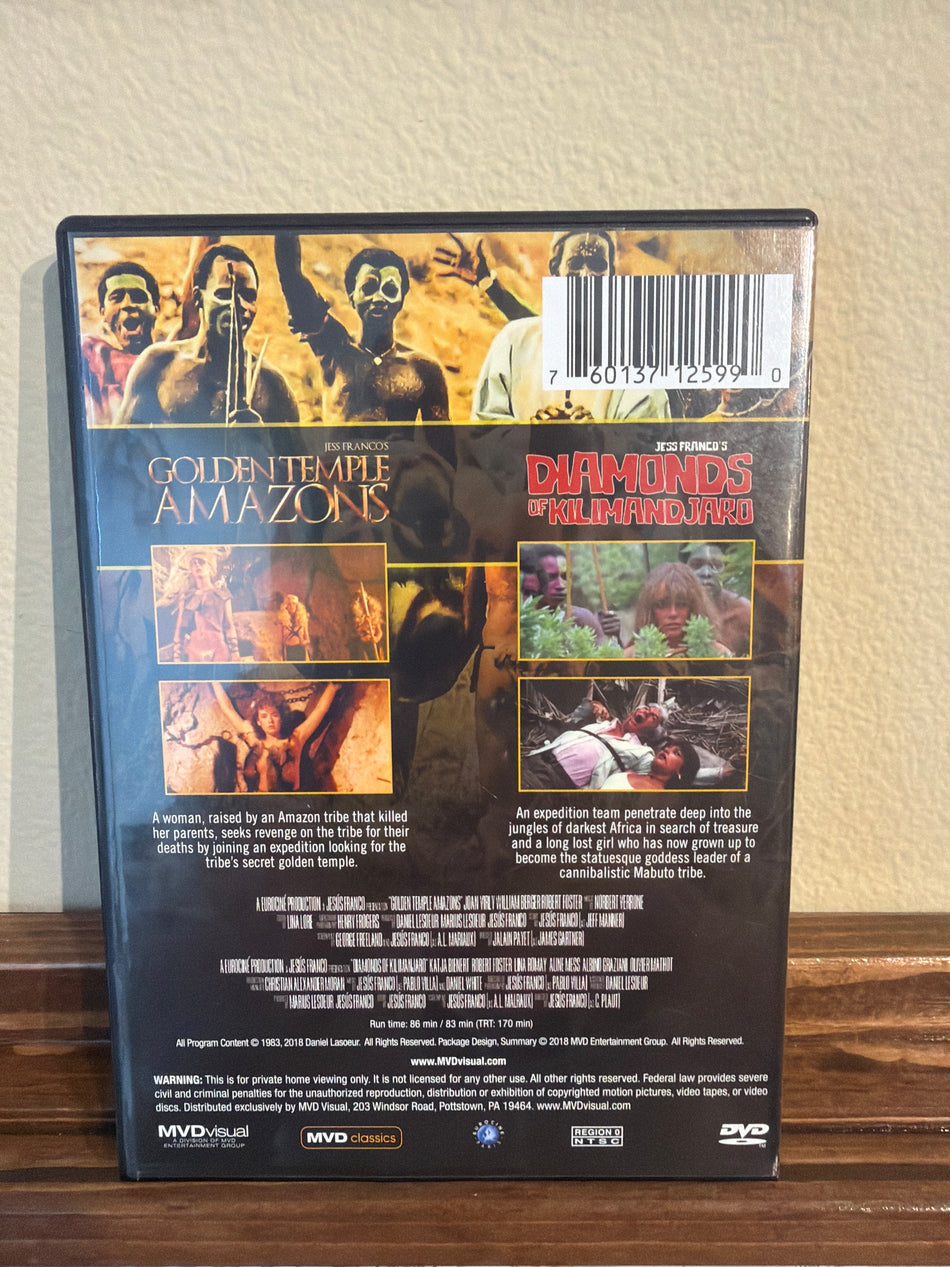 Golden Temple Amazons / Diamonds of Kilimandjaro (DVD)