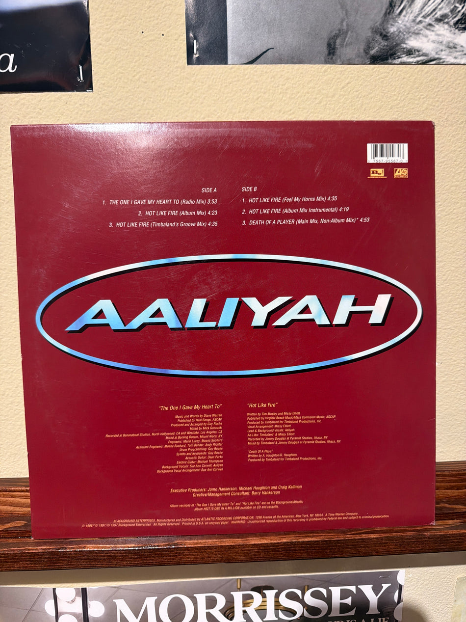 Aaliyah - The One I Gave My Heart To/ Hot Like Fire